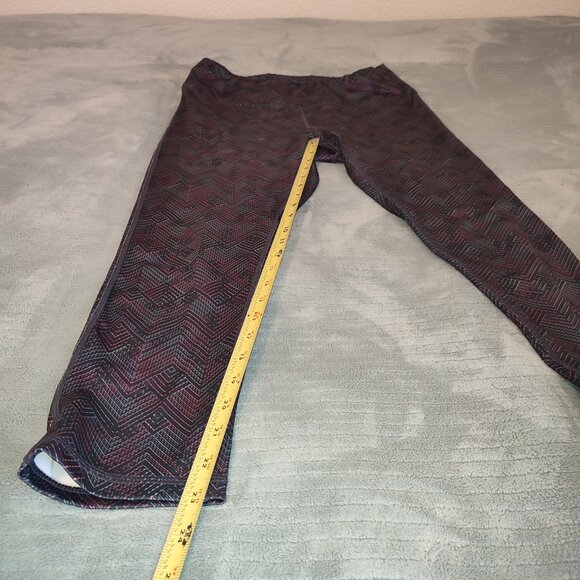 Pro Player Leggings Razzle and Dazzle Geometric Design Wicking Phone Pocket - Picture 5 of 14